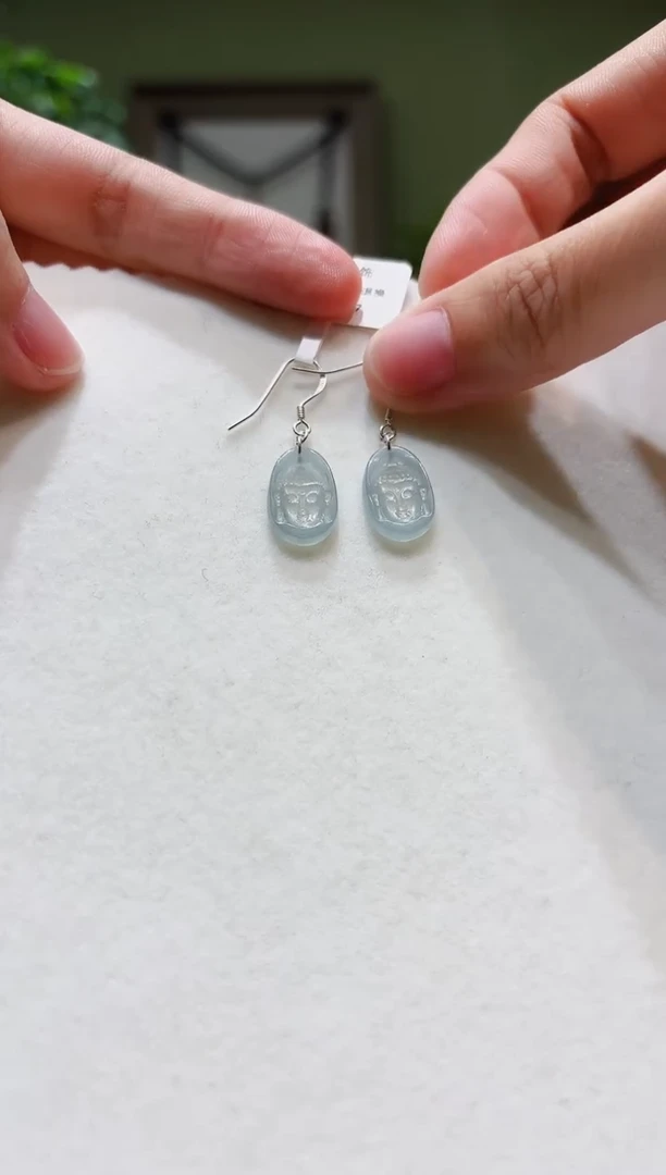 未镶嵌翡翠耳饰翡翠耳饰P1022-7
