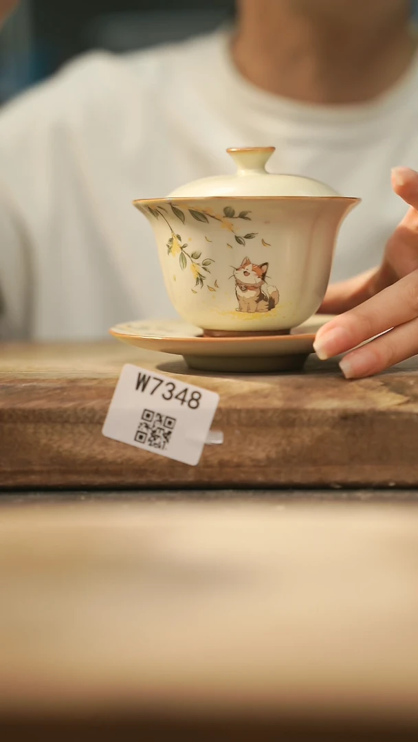 【闪购商品】【经典福利】/ 盖碗@@W7348