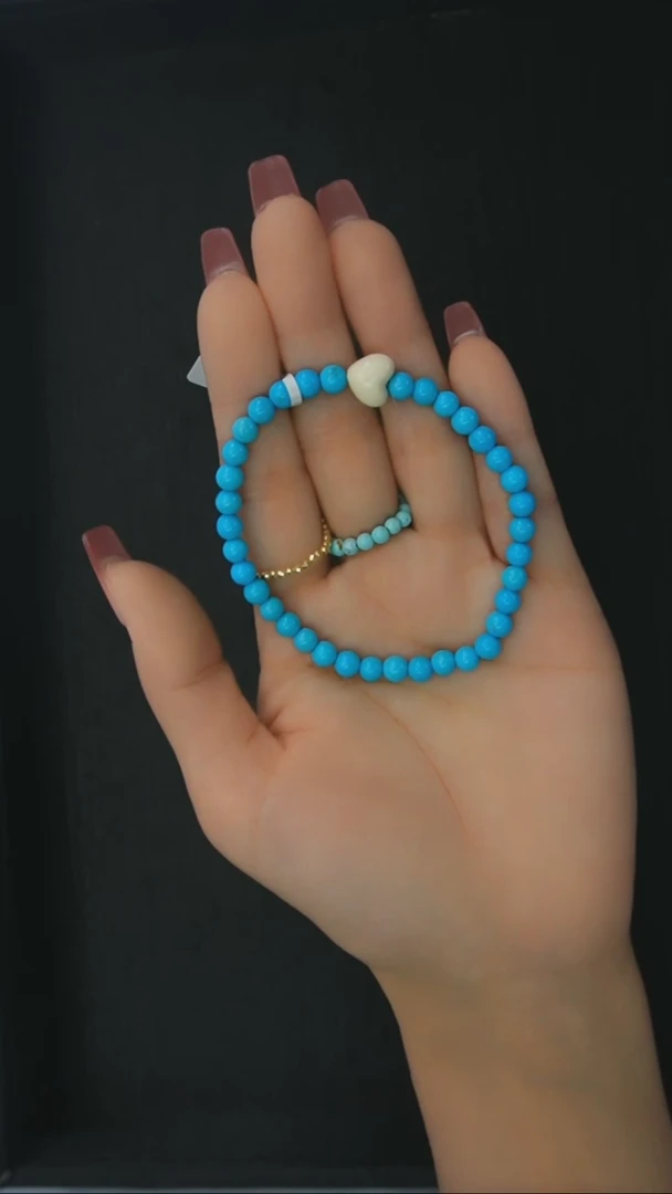 【闪购商品】绿松石手链未镶嵌发货一件5m