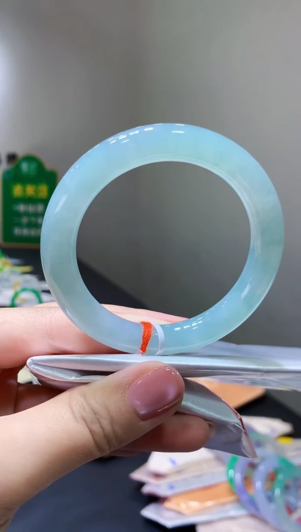 未镶嵌手镯翡翠天然A货缅甸翡翠54.9