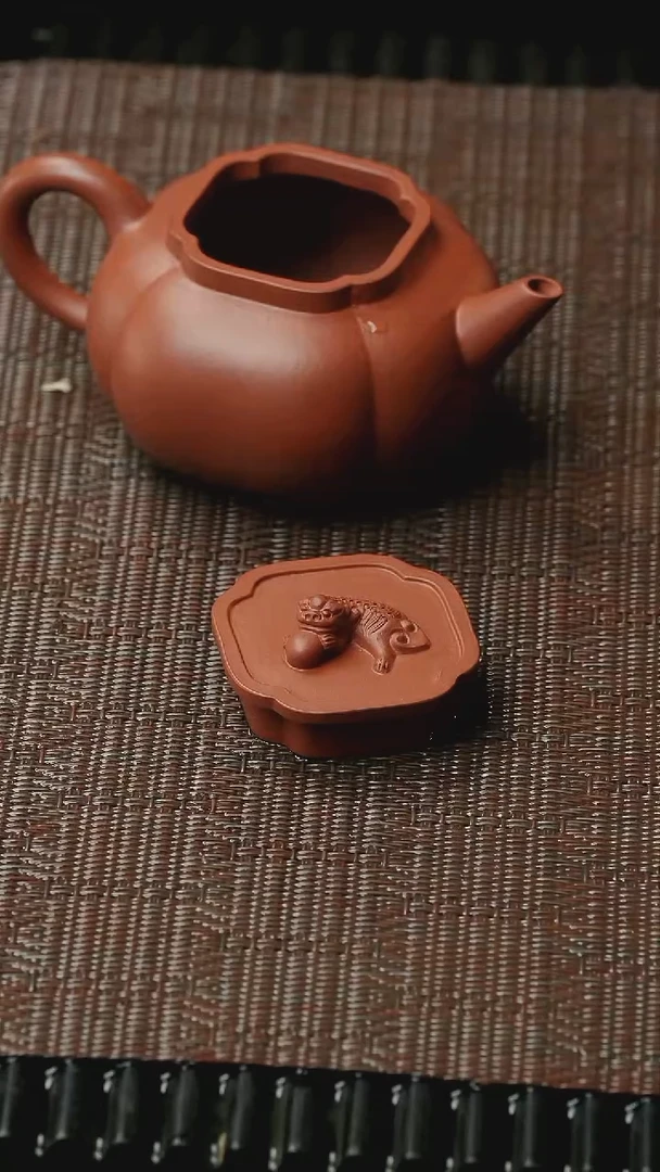 【闪购商品】紫砂茶壶五堂 剑流狮球