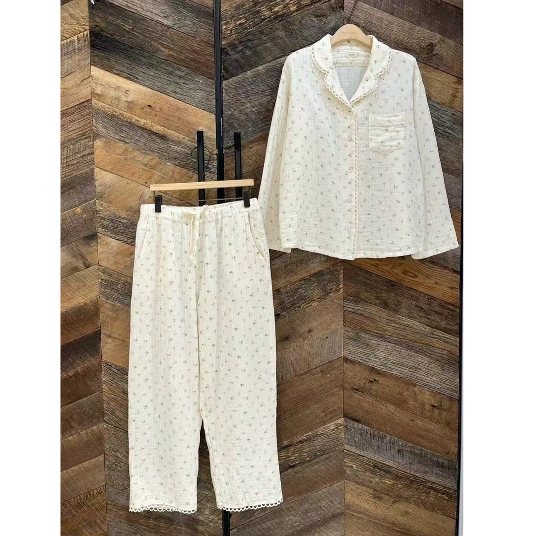 东大门KO舒适长袖睡衣套装/NO退换