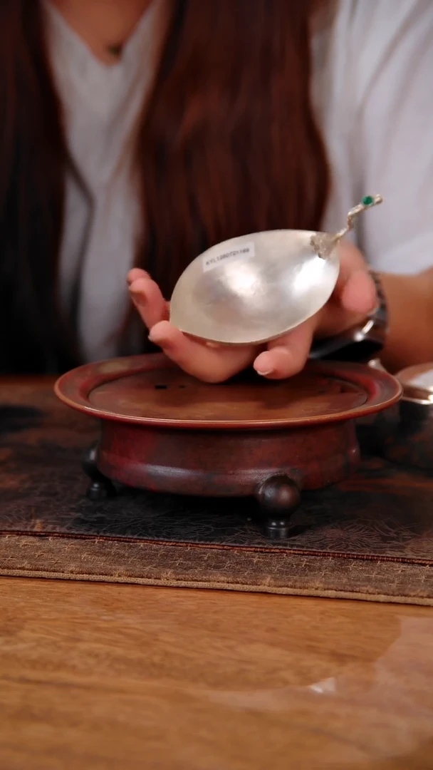 盛唐工坊 足银茶漏
