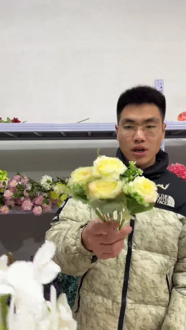 妍韵高端仿真花40