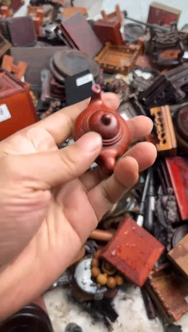 木把把壶小把件...