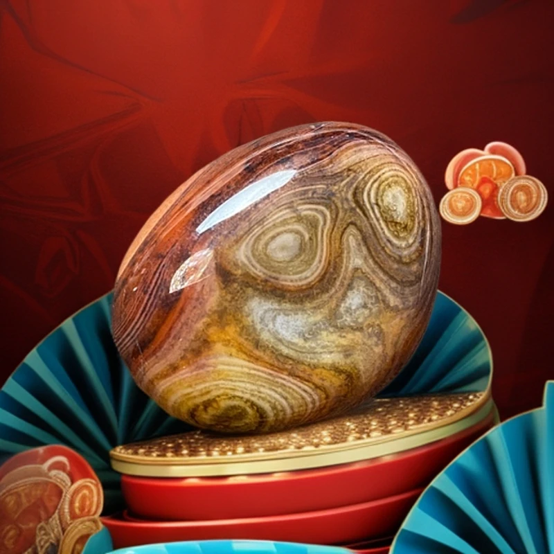 新疆三彩戈壁石（直播间实物为准）