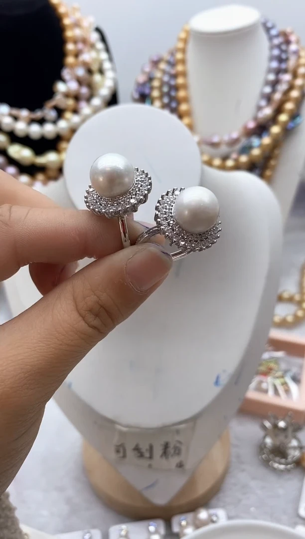 【闪购商品】淡水珍珠颈饰钛钢93