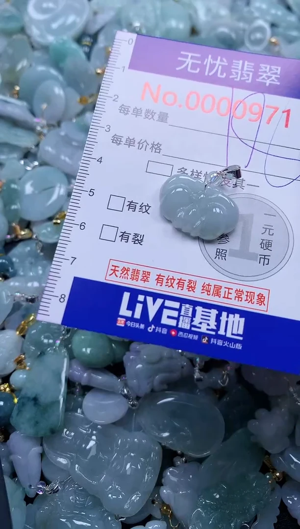 颈饰未镶嵌翡翠971