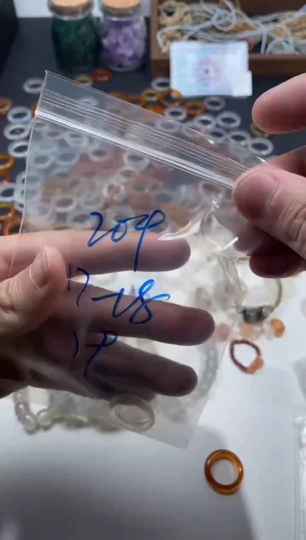 【闪购商品】玛瑙/玉髓戒指未镶嵌204