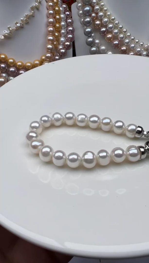 淡水珍珠未镶嵌颈饰1