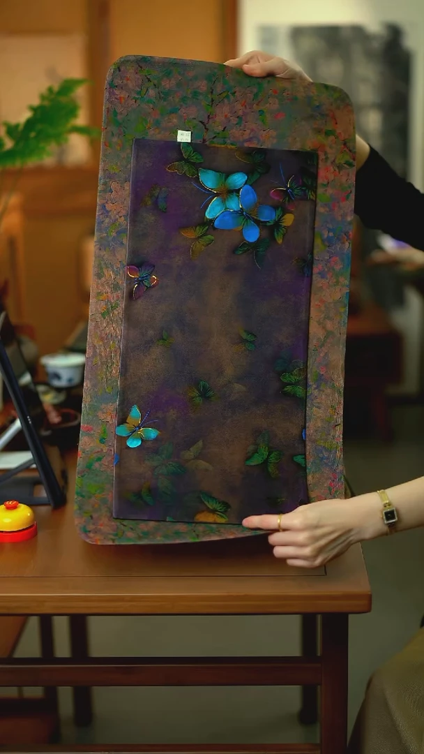 花园大片+手绘蝴蝶小片