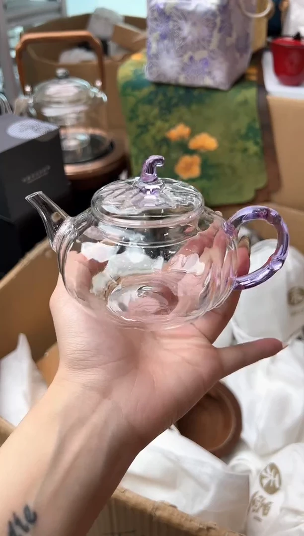 禾墨 清欢泡茶壶 紫色