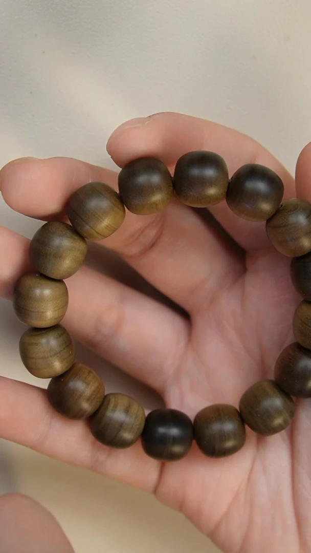 【闪购商品】檀香木手串/手链阴沉老山檀香13*13.5老型单圈沉水