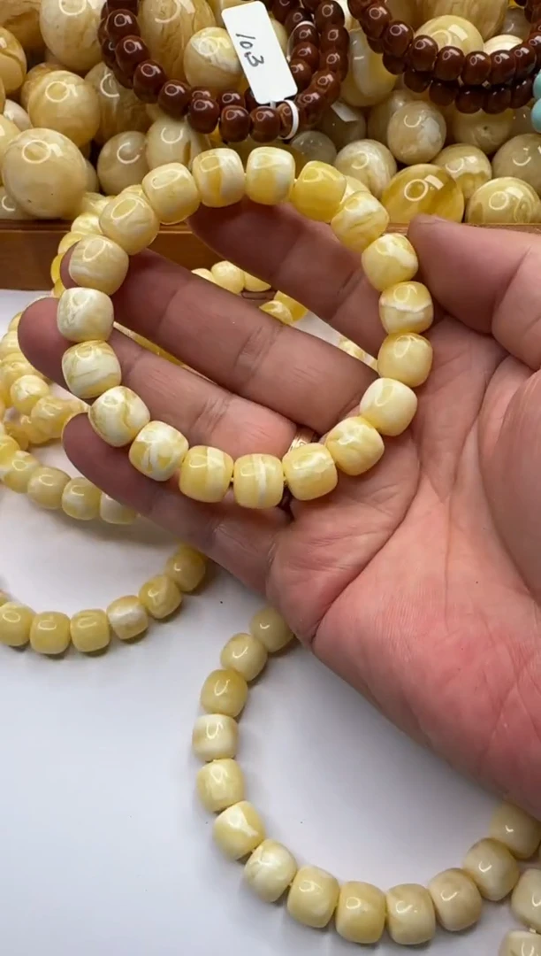 【闪购商品】琥珀手链未镶嵌蜜蜡 手串
