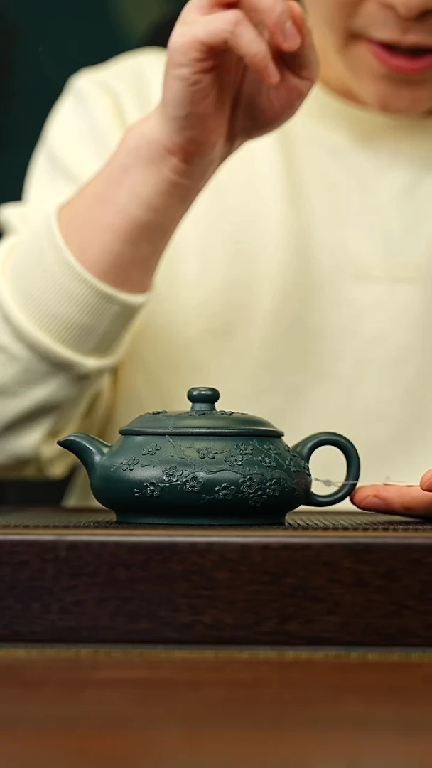 茶壶紫砂宜兴原矿 半手工 紫砂壶容量220CC