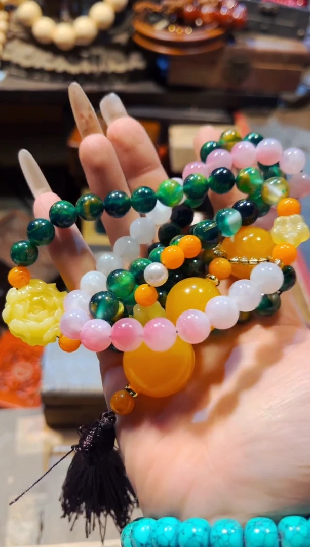 【闪购商品】蜜蜡颈饰未镶嵌兰妹精品精选链接84