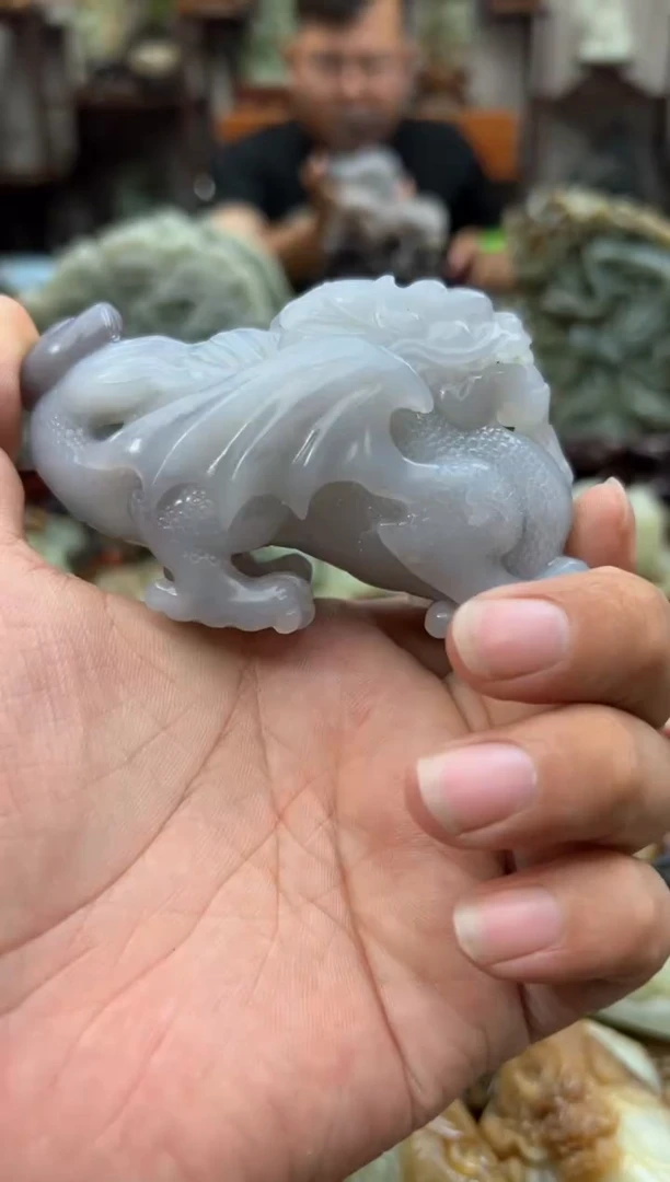 和田玉未镶嵌把件1