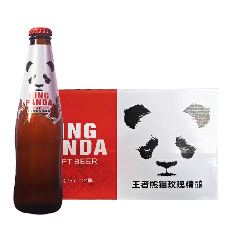 王者熊猫玫瑰精酿啤酒275ml