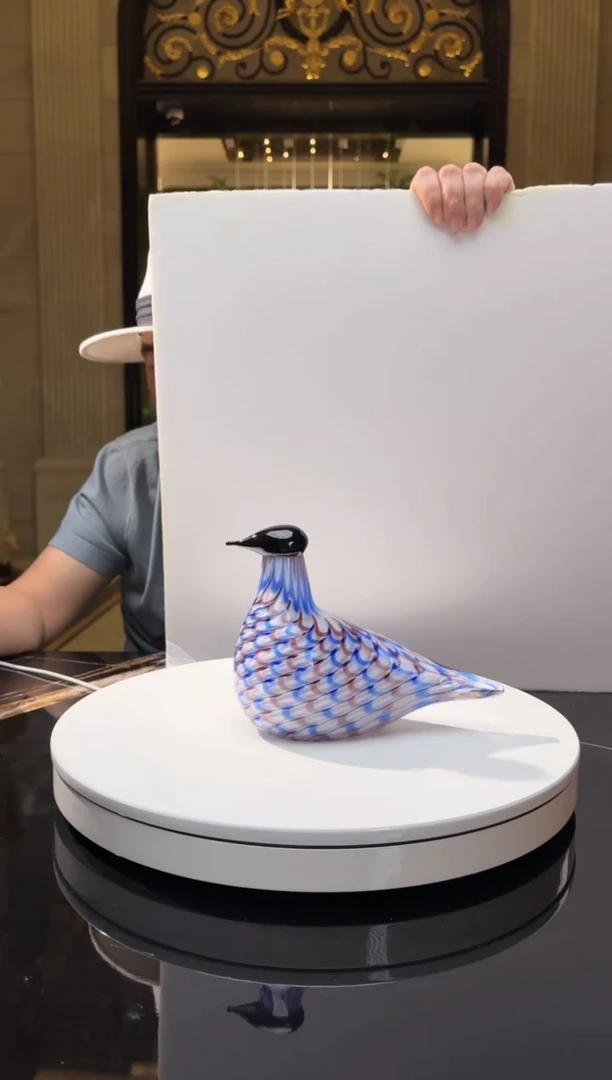 【闪购商品】摆件小鸟双色艺术琉璃摆件