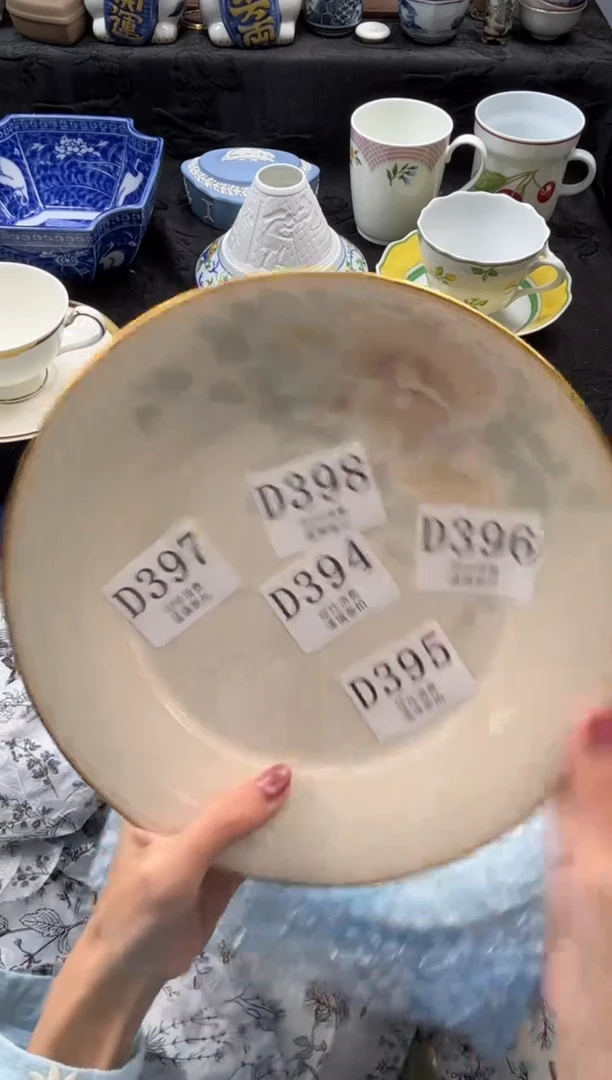 瓷片杜*妞       D396