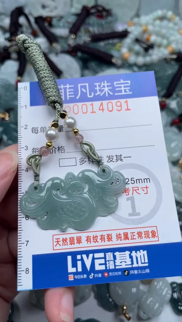 颈饰未镶嵌翡翠14091