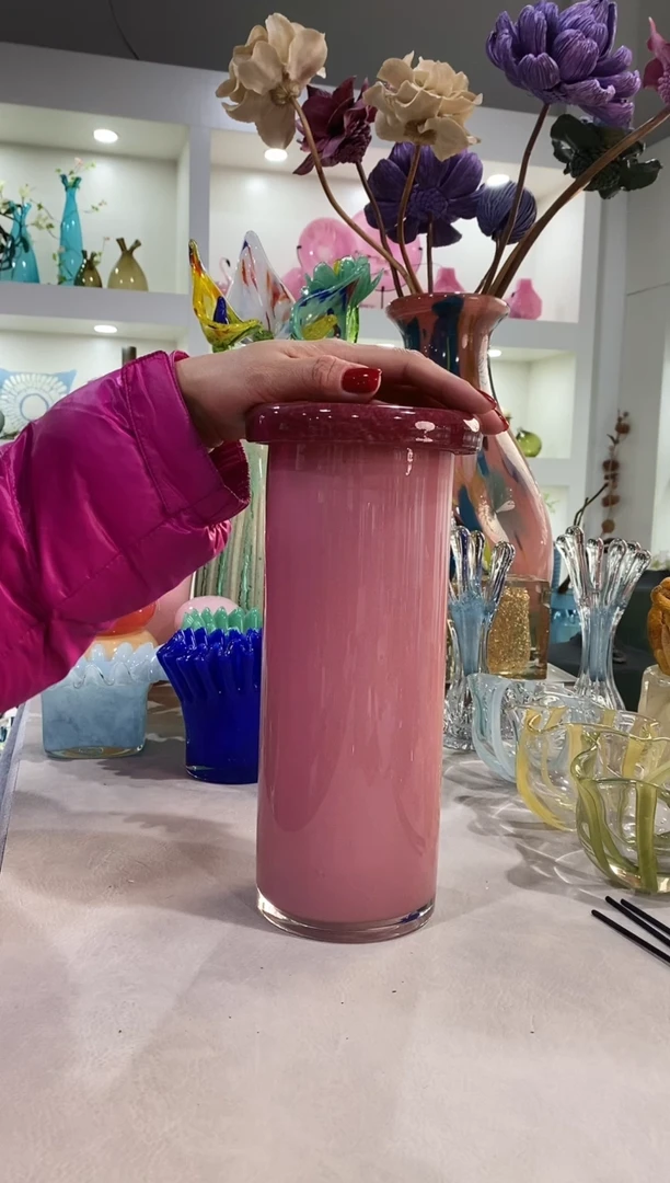 慕忆家手作琉璃花瓶