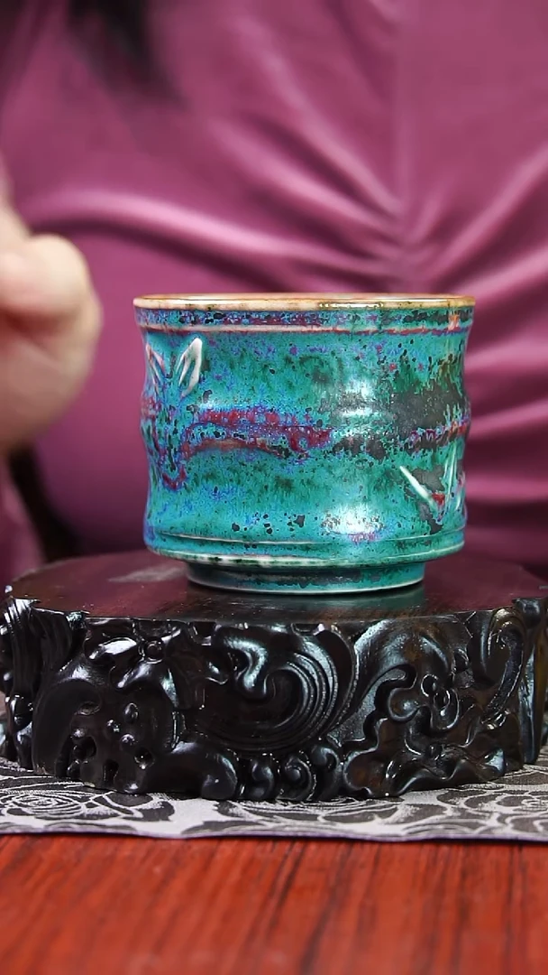 35号原矿高温钧瓷孤品收藏级