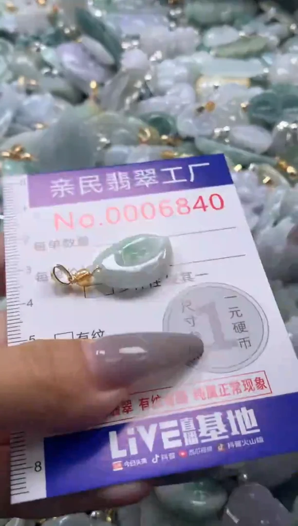 颈饰未镶嵌翡翠6840