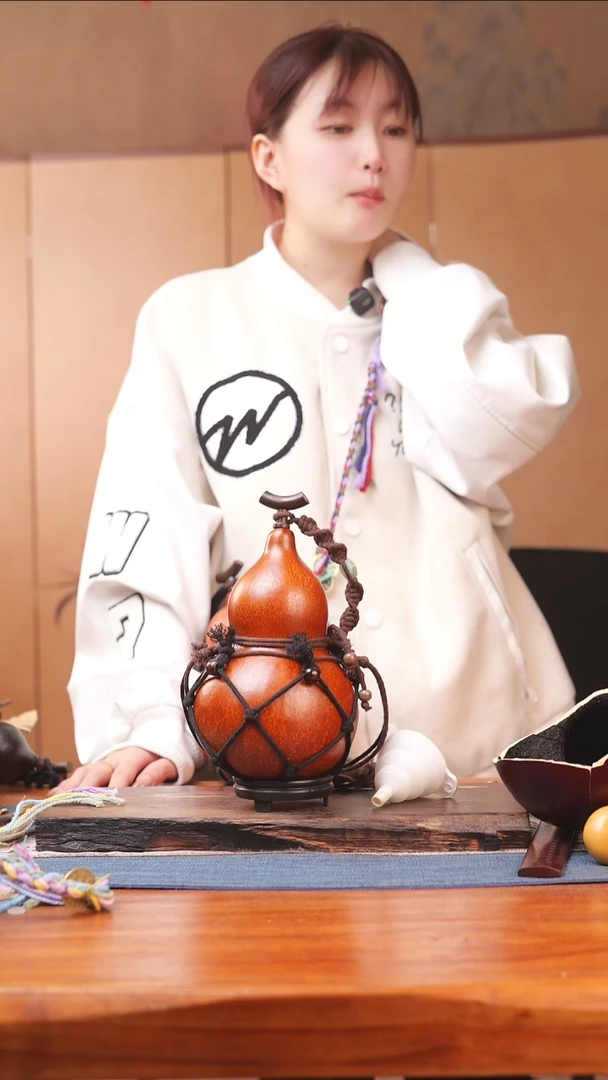 1885号链接精品大漆葫芦现货现发[一物一拍]