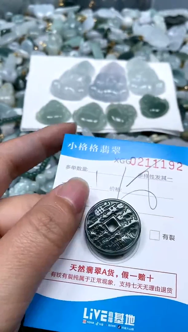 【闪购商品】翡翠颈饰未镶嵌闪购商品0211192