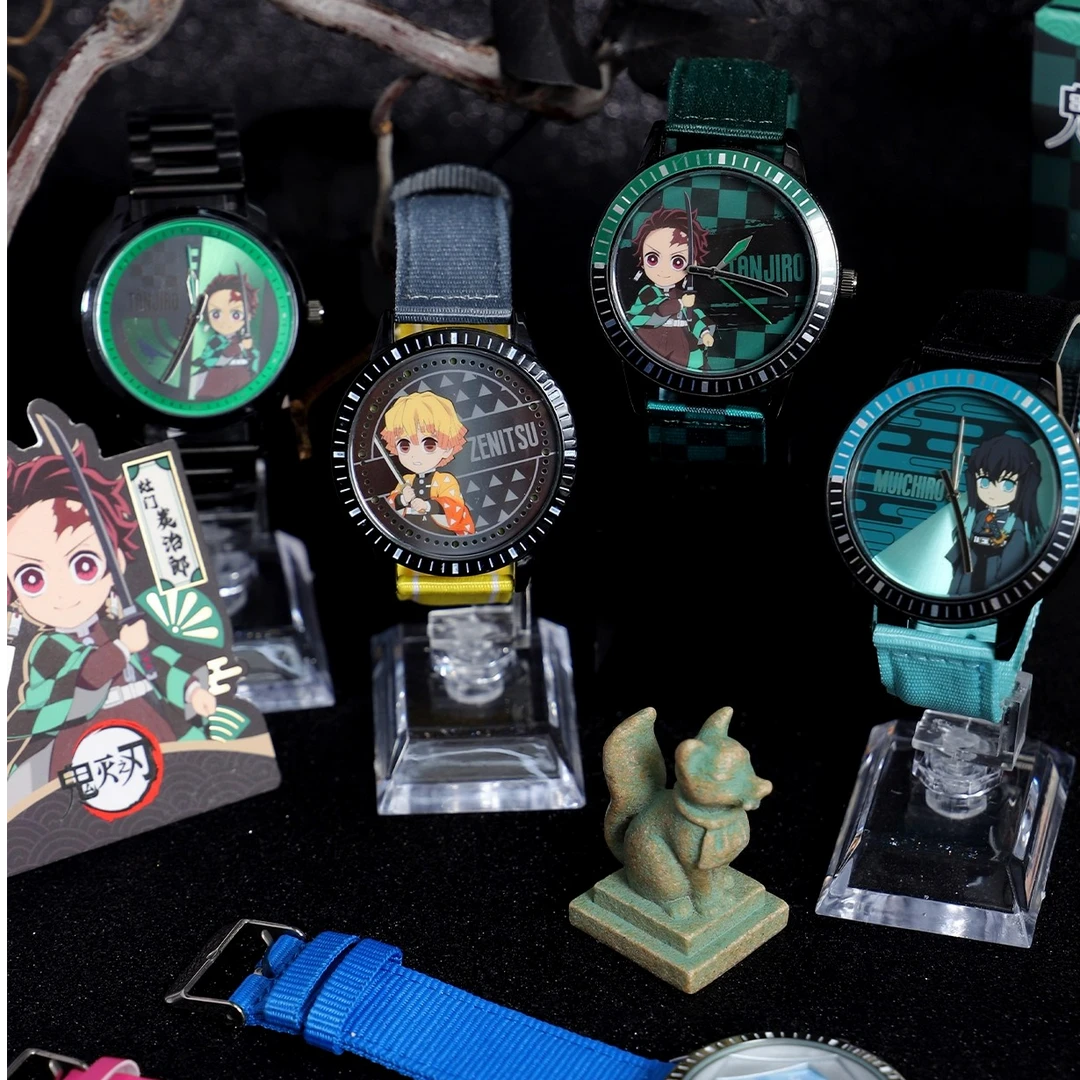 【开盒不退不H】鬼灭之刃手表盲盒腕表炭治郎祢豆子潮玩动漫周边