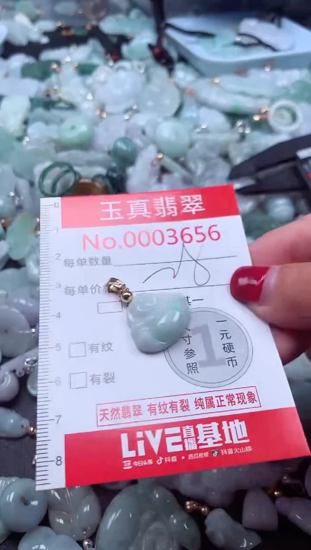 颈饰未镶嵌翡翠3656