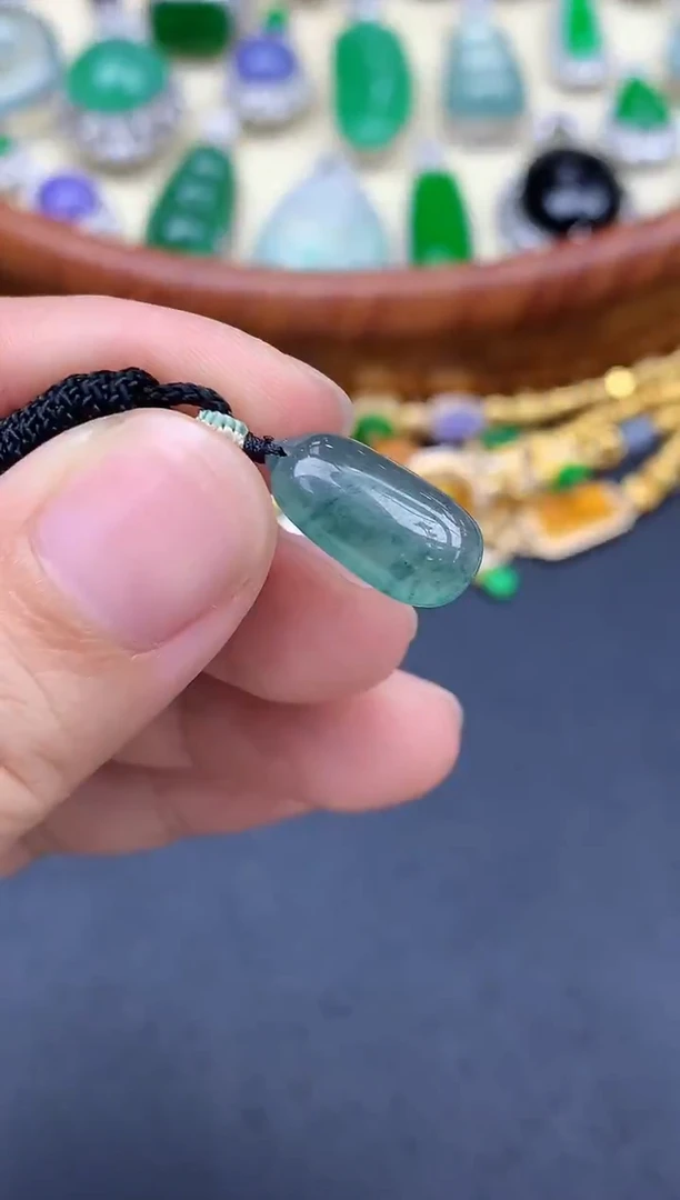 颈饰未镶嵌翡翠35-中国好珍宝