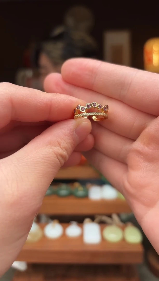 颈饰未镶嵌石榴石预*ff1-戒指