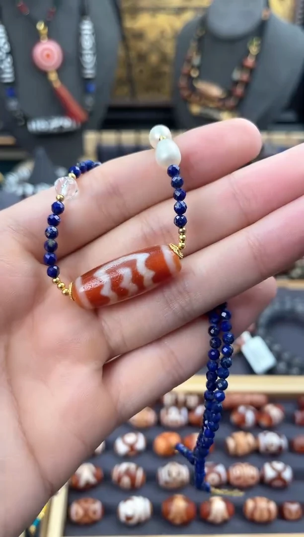 【闪购商品】玛瑙/玉髓颈饰未镶嵌金蟾高品大鹏锁骨链