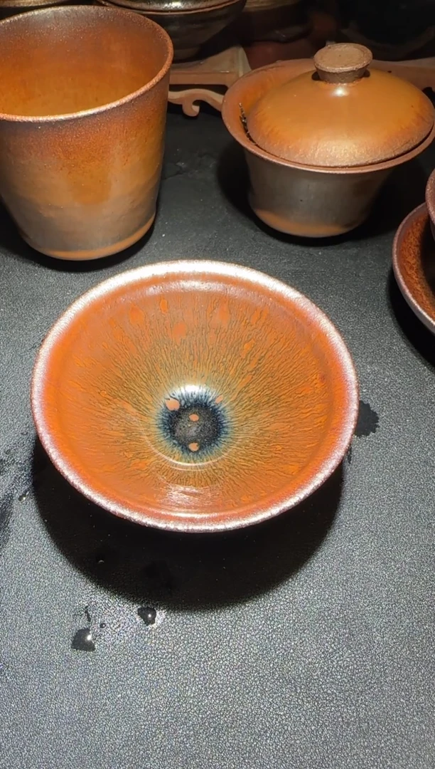 茶盏通天龙窑柴烧建盏