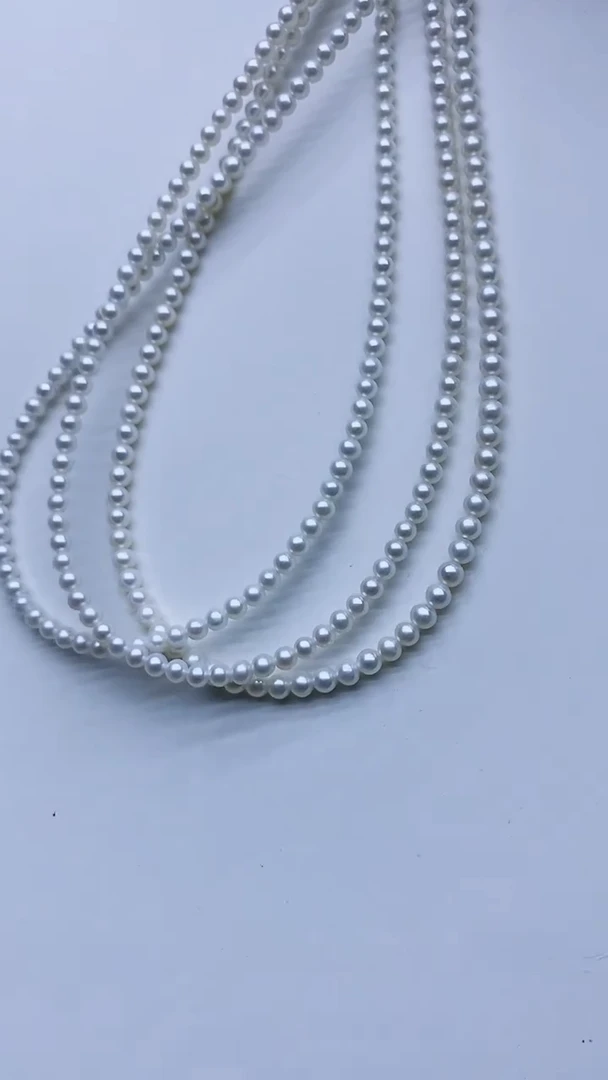 项链银S925镶嵌淡水珍珠项链多样性发其一