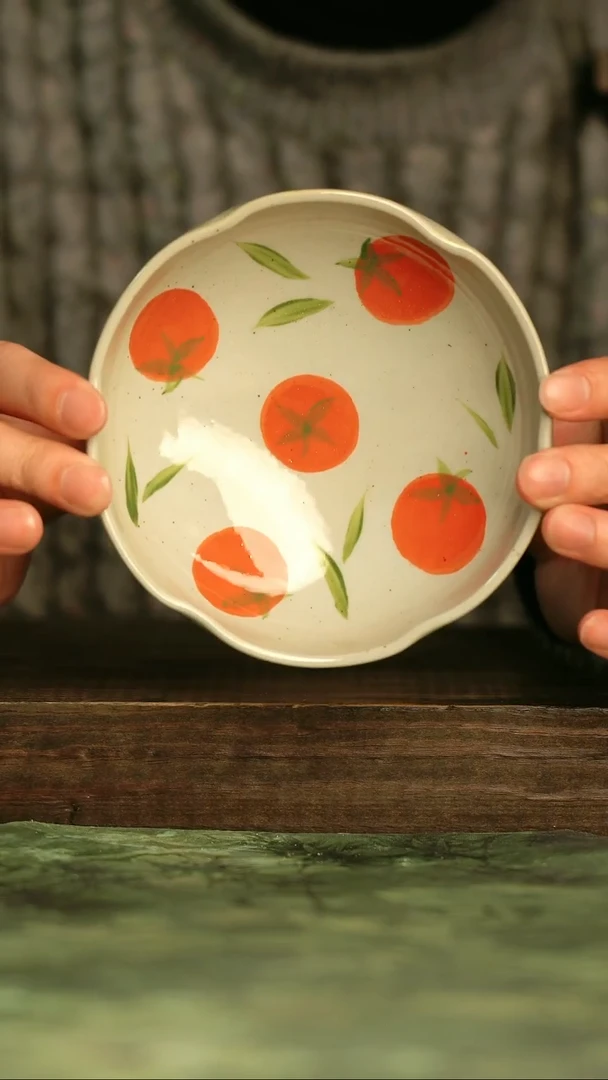 瓷器青诗集手工手绘瓷器