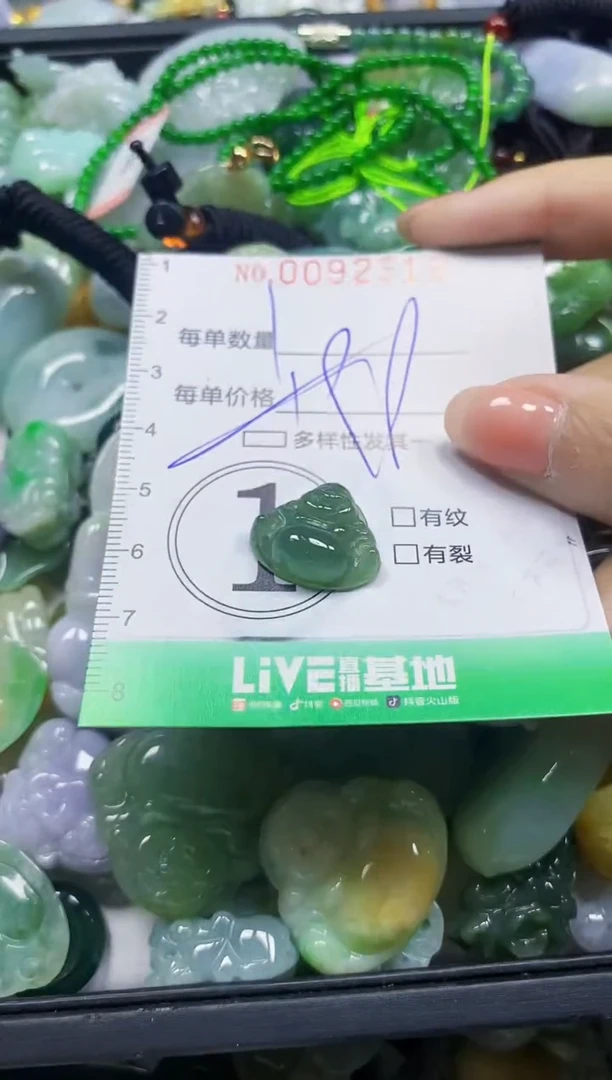 颈饰未镶嵌翡翠翡翠闪购Y0092319多样性发其一