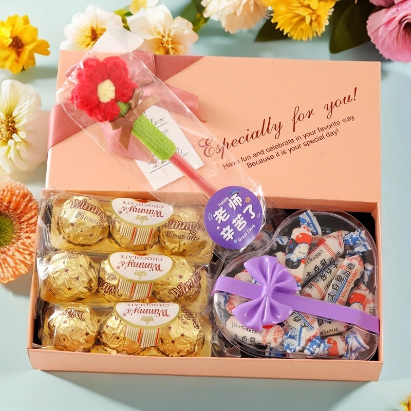 中秋节创意礼物创意巧克力礼盒装送老师高级仪式感生日礼物