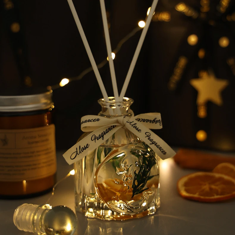 香薰蜡烛生日礼品晶石创意礼盒香氛摆件高级氛围感熏香代