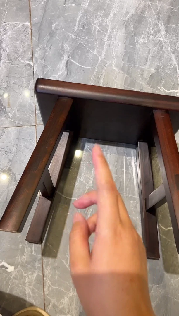 黑酸枝木类成套家具东非黑酸枝小马扎