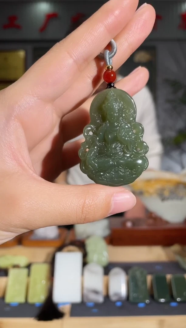 【闪购商品】和田玉颈饰未镶嵌拍一发一 多样性发货