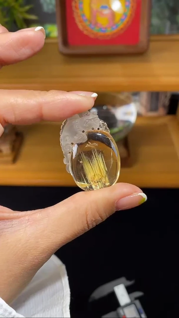 【闪购商品】水晶项链未镶嵌S52006多样性发一板钛吊坠23