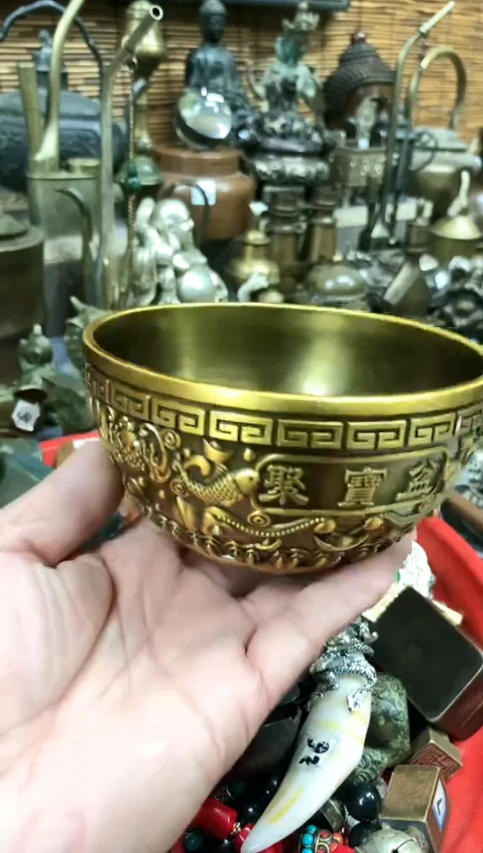 鸿兴工艺摆件把件聚宝盆