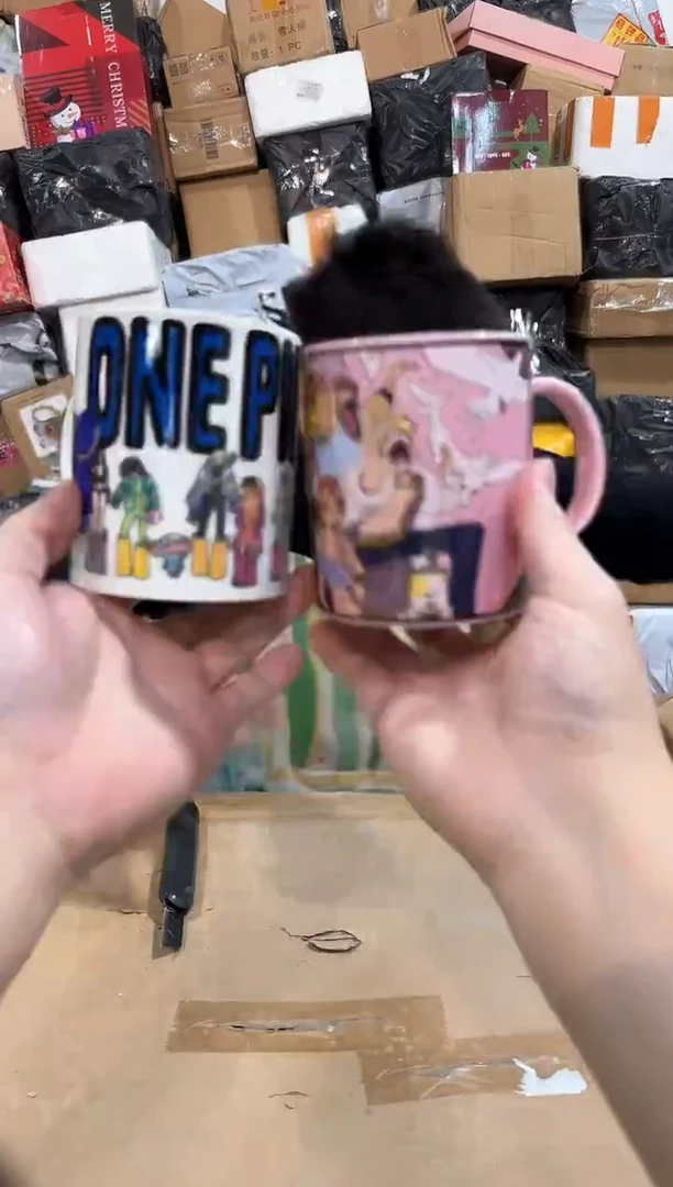瓷片海贼王25周年对杯