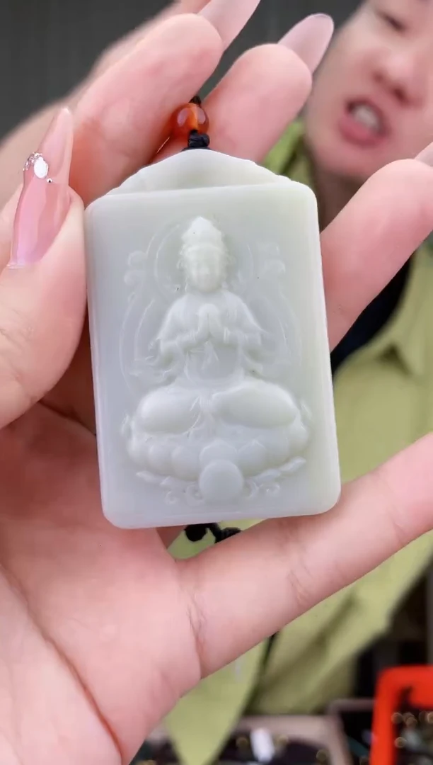 和田玉未镶嵌挂件拍一发一，多样性发货！