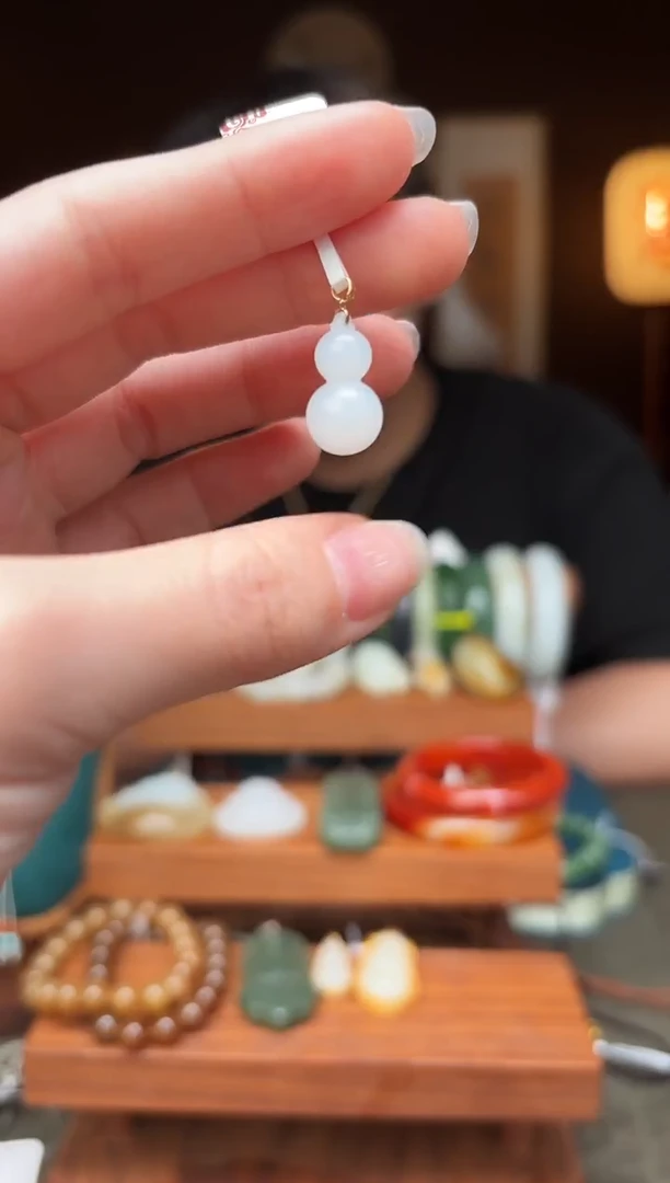 未镶嵌和田玉挂件jj26-葫芦