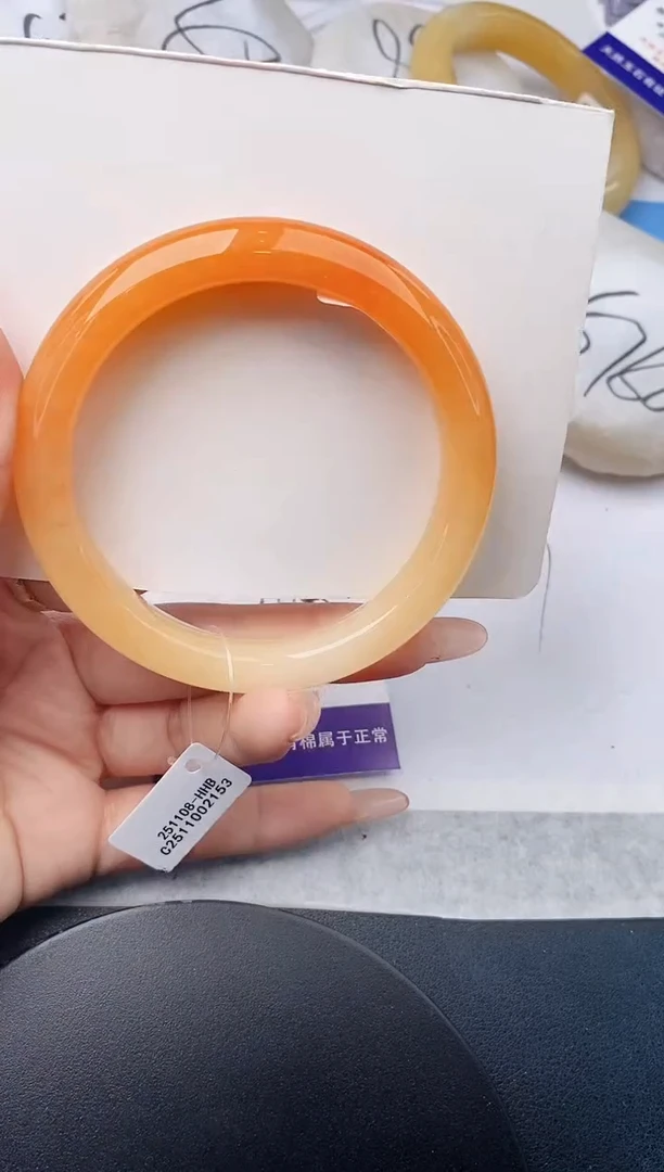 未镶嵌手镯石英质玉w164-HHB61+