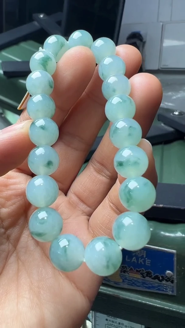 未镶嵌手串翡翠缅甸翡翠A货卡10左右